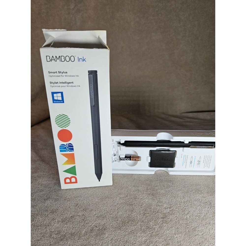 Wacom CS321AK Bamboo Ink Smart Stylus Optimized For Windows Ink NEW Open Box - Picture 2 of 9